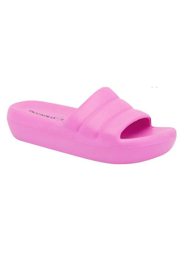 Piccadilly - Chinelo Piccadilly Marshmallow Fem Eva Magenta C222001-21 Pink 2