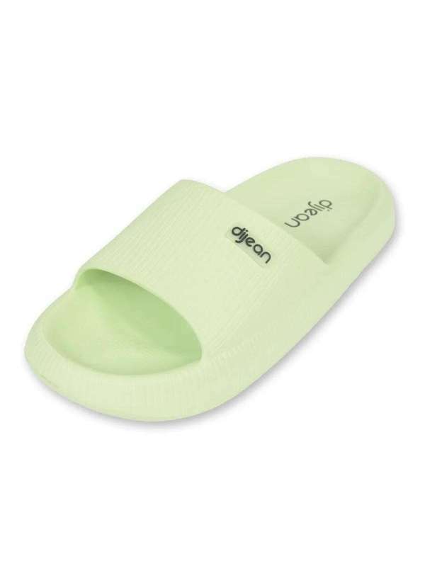 Dijean - Chinelo Slide Nuvem Feminino Dijean Menta Novo 62013-617 Menta