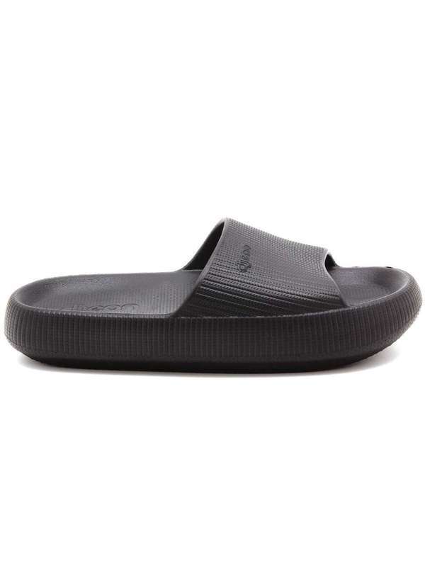 Dijean - Chinelo Slide Nuvem Feminino Dijean Preto 62011-001 Preto