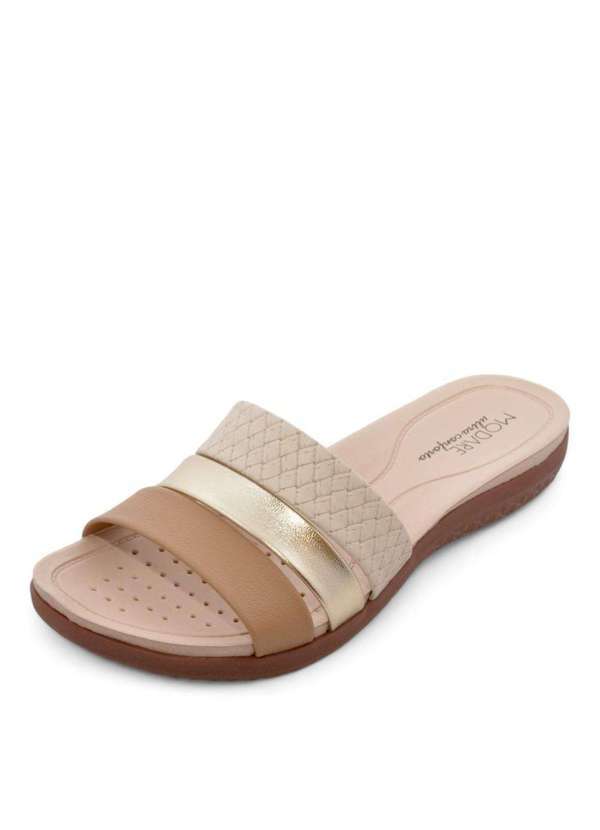 Modare - Sandália Modare Ultraconforto Feminina Macia 7125200 Creme