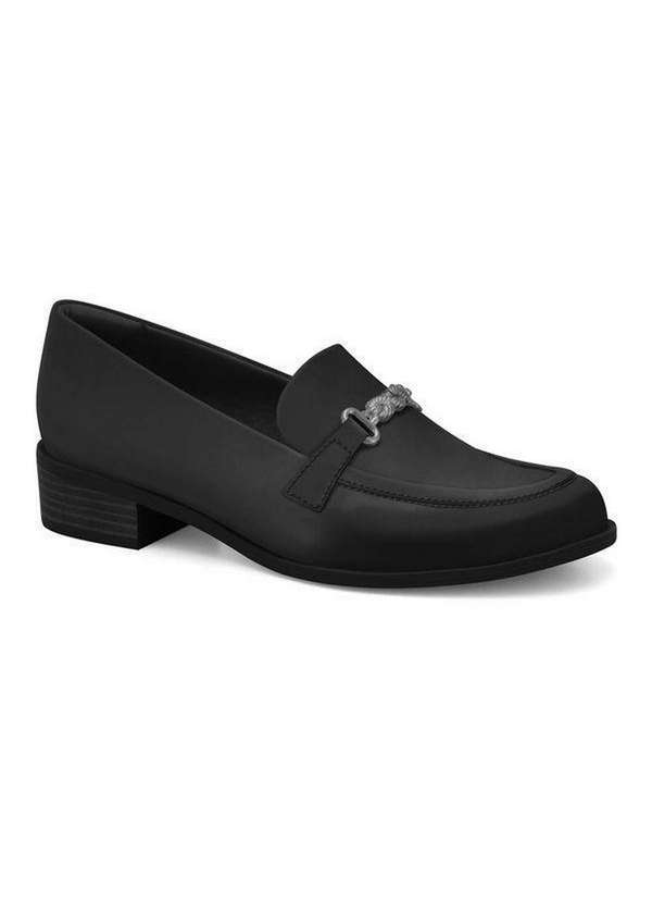 Ramarim - Mocassim Ramarim Feminino Preto 2416101-2 Preto