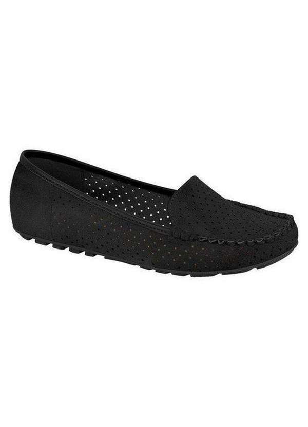 Vizzano - Mocassim Vizzano Camurça Preto 1187303p Preto