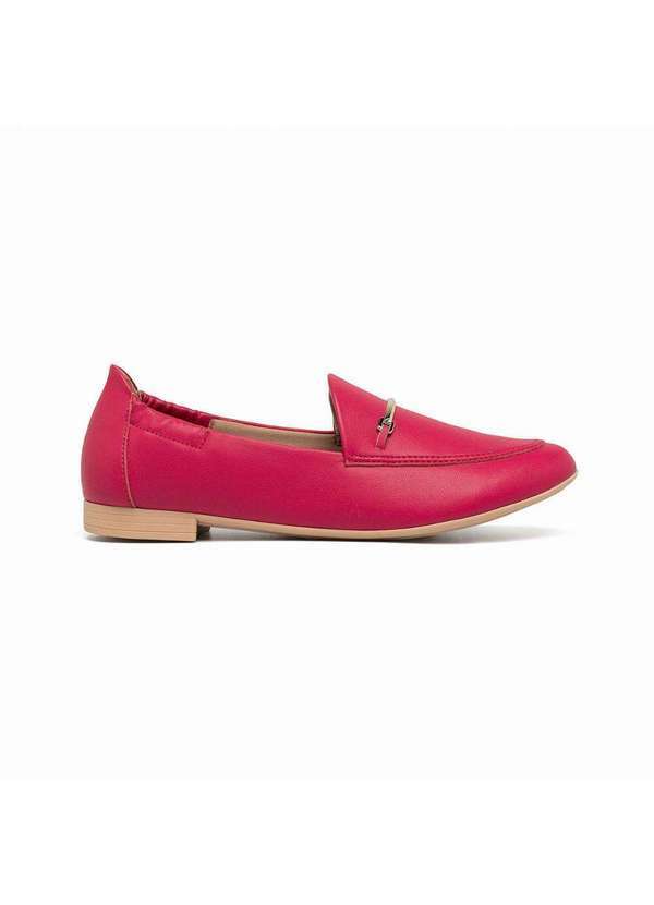 Piccadilly - Sapato Piccadilly Loafer Antonela Salto Baixo 104021 Rosa