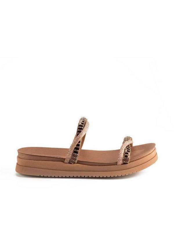 Mississipi - Papete Mississipi Slide Flatform com Brilhos Mb301 Rose