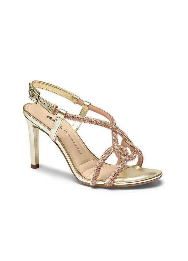 Dakota - Sandalia Dakota Enfeite Festa com Pedrarias Rose Y0631r Rose