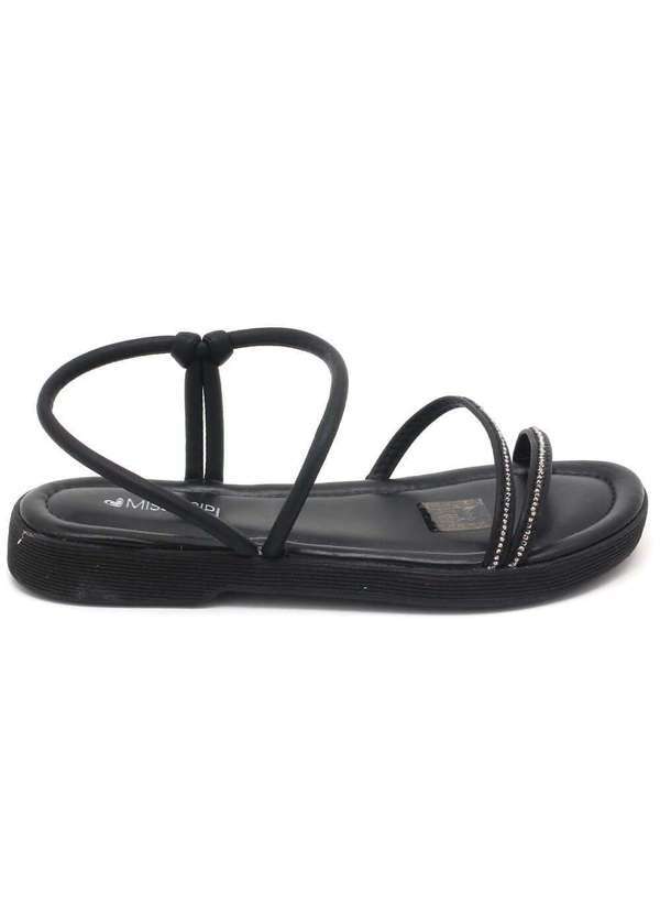 Mississipi - Sandália Mississipi Papete Flatform Preta Q9774-0005 Preto