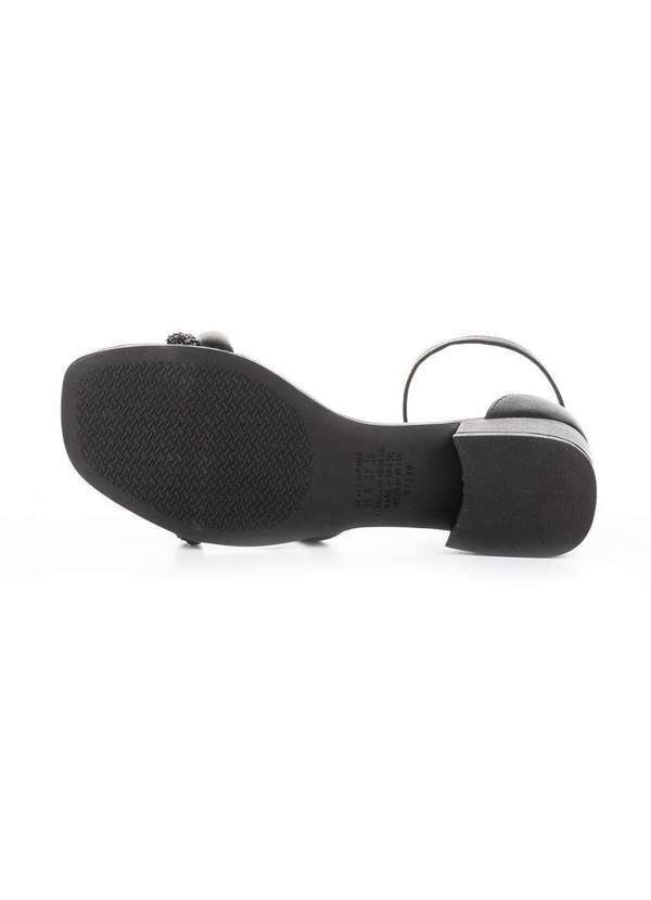 Mississipi - Sandalia Mississipi Salto Tira Bertini Preto Q7353-0001 Preto