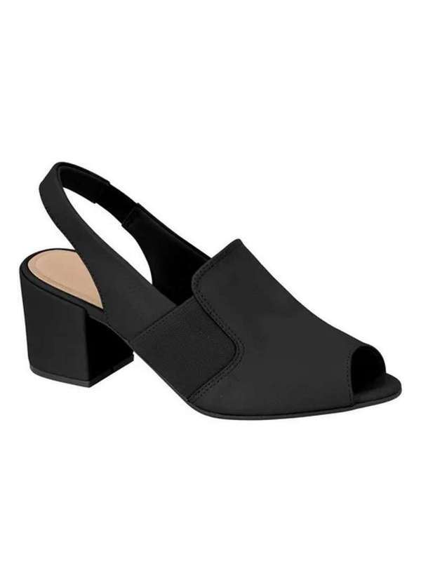 Modare - Sandália Modare Feminina Salto 7109473 Preto
