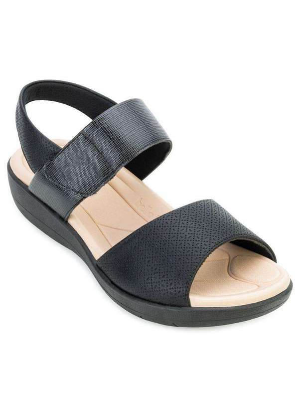 Piccadilly - Sandália Piccadilly Feminino 239016-3 Preto