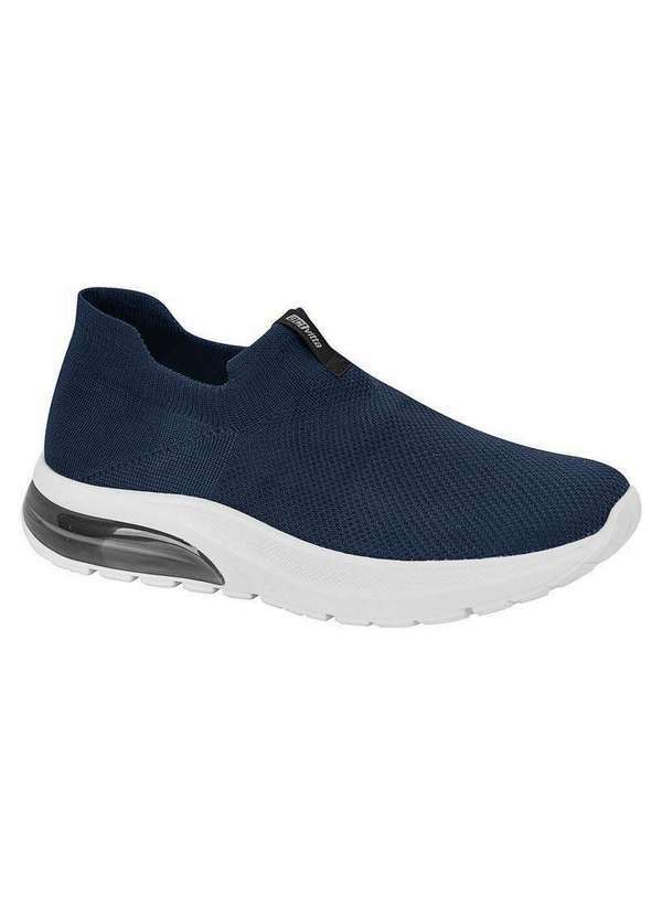 Activitta - Tenis Actvitta Slip On Kint Confort Bolha Azul 4926100 Azul