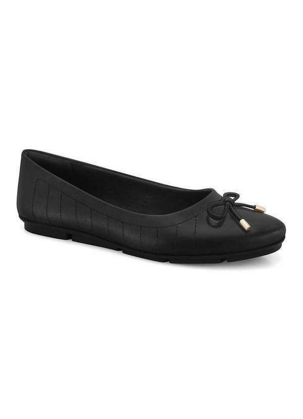 Comfortflex - Sapatilha Comfortflex Preta 2463321-4 Preto
