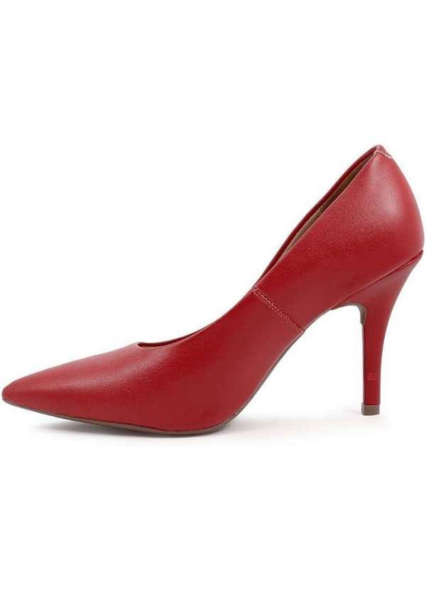Scarpin Vizzano Feminino Salto Alto Vermelho 11841101v Vermelho