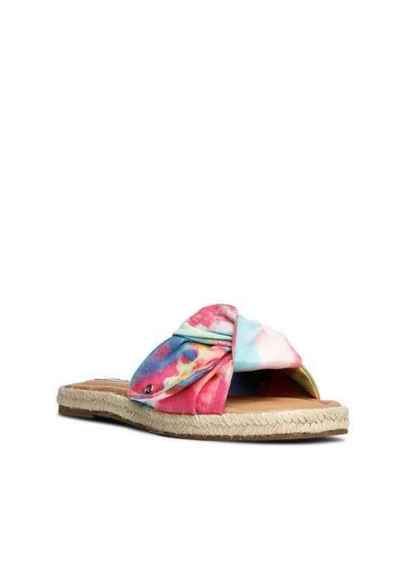 Bebecê - Tamanco Bebece Camurça Tie Dye Multicolor T1021-489 Multicolorido