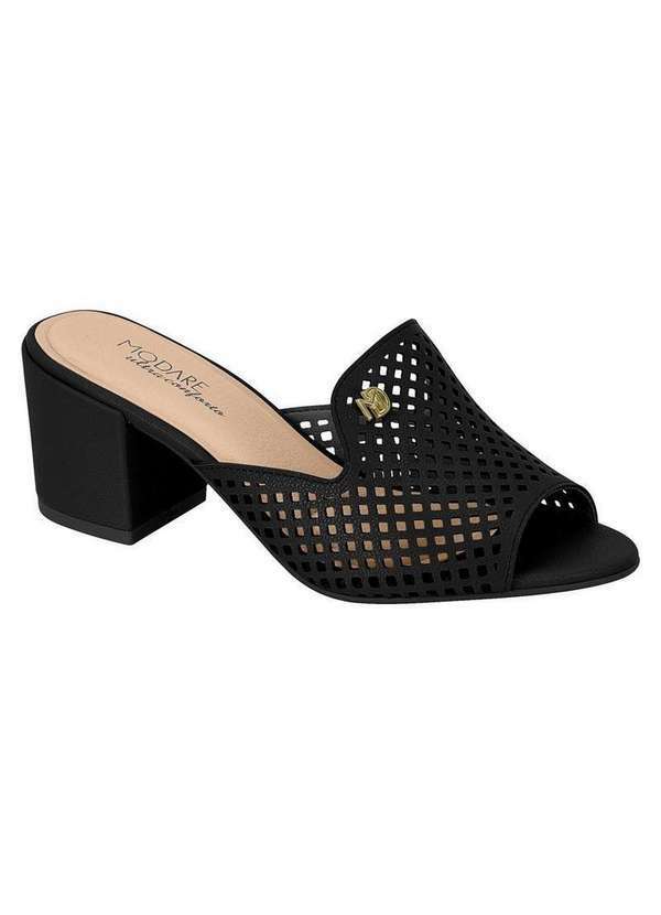 Modare - Tamanco Modare Salto Grosso 7109475 Preto