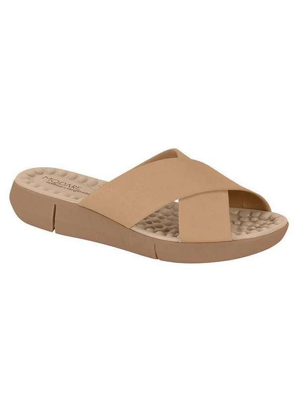 Modare - Tamanco Modare Ultraconforto Napa Nature Tan Nude 7142131n Nude