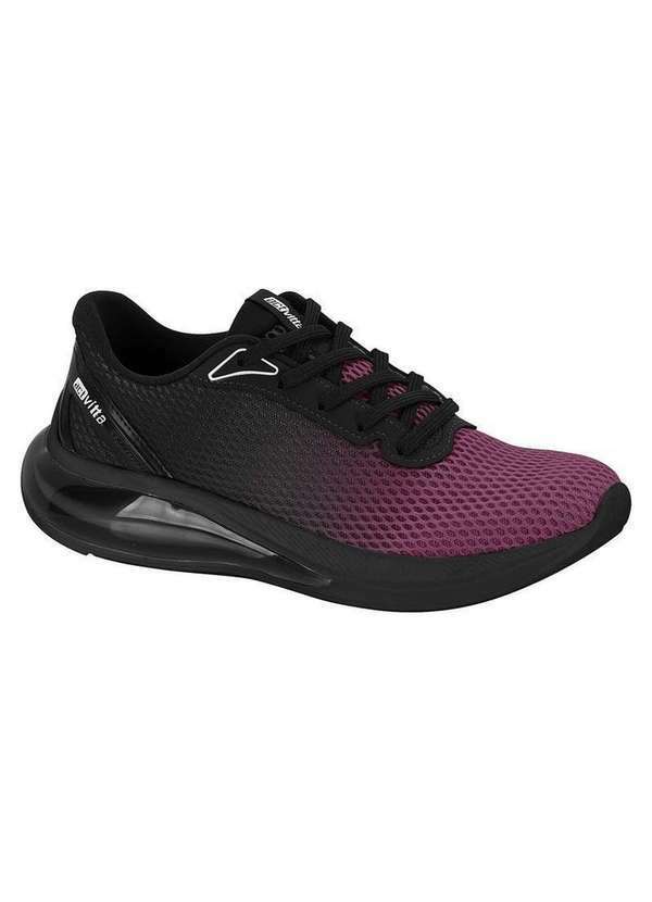 Activitta - Tênis Activitta Feminino Preto Roxo 4816219 Preto