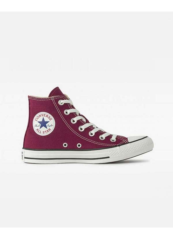 Tênis Feminino Tenis Vinho Cano Alto Tenis All Star Cano Longo