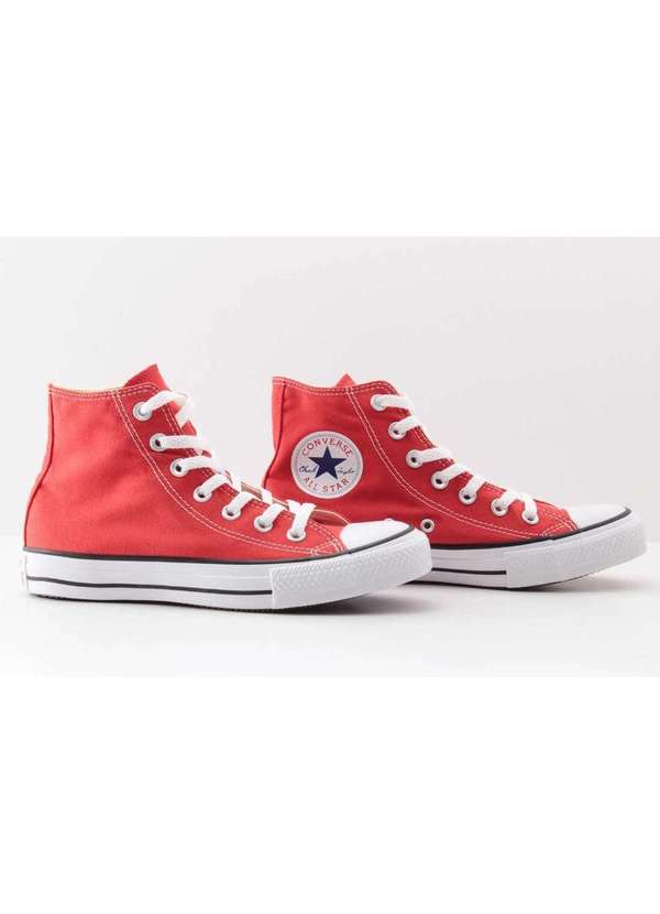 All Star Cano Longo Vermelho All Star Vermelho Botinha