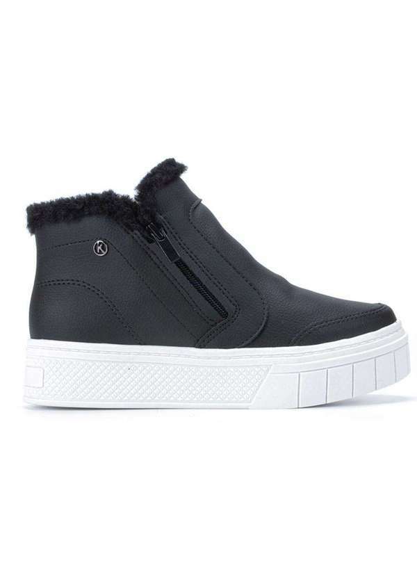Kolosh - Tenis Bota Kolosh Preto com Pelo C3025p Preto 2
