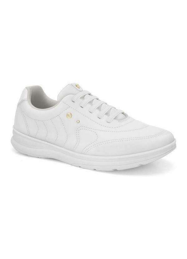 Comfortflex - Tênis Comfortflex Branco Cadarço Elástico 2458323-4 Branco