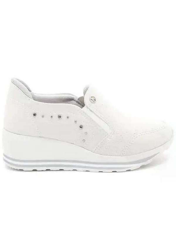 Slip On TÃªnis Kolosh Plataforma Kolosh Tênis Kolosh Slip On Plataforma  Feminino Branco C1412a-0002 Branco