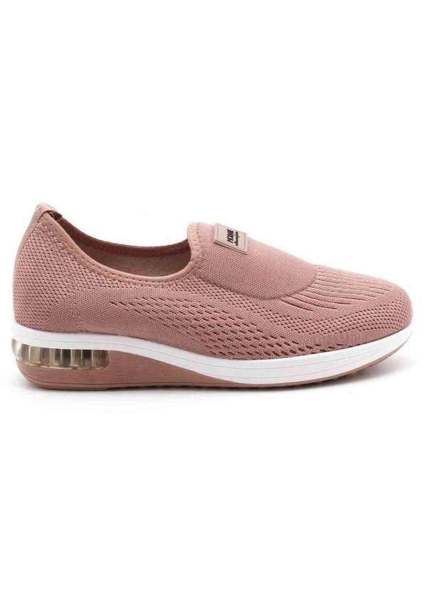 Modare Tênis Modare Slip On Malha Amortecedor Feminino Nude 7320217 Nude