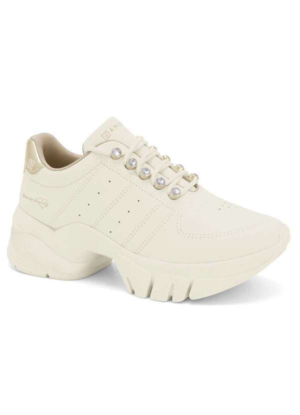 Ramarim - Tênis Ramarim Feminino Bege 2480101-4 Bege