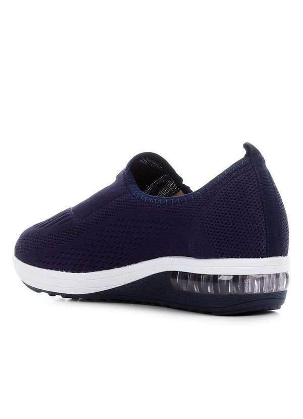 Modare - Tênis Slip On Modare Elástico Feminino Azul Marinho 7320217m Marinho