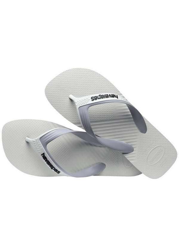 Havaianas - Chinelo Havaianas Dual Branco e Cinza 4145602 Branco 2