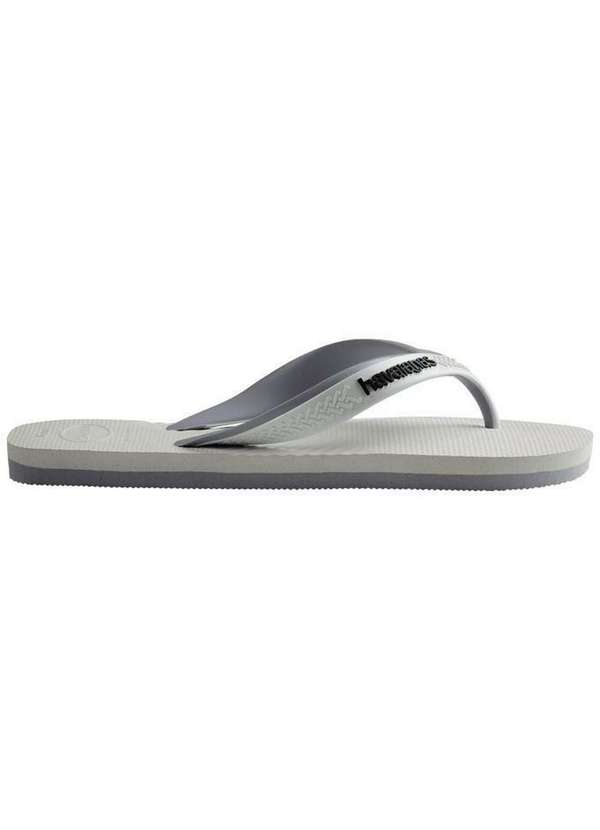 Havaianas - Chinelo Havaianas Dual Branco e Cinza 4145602 Branco 4
