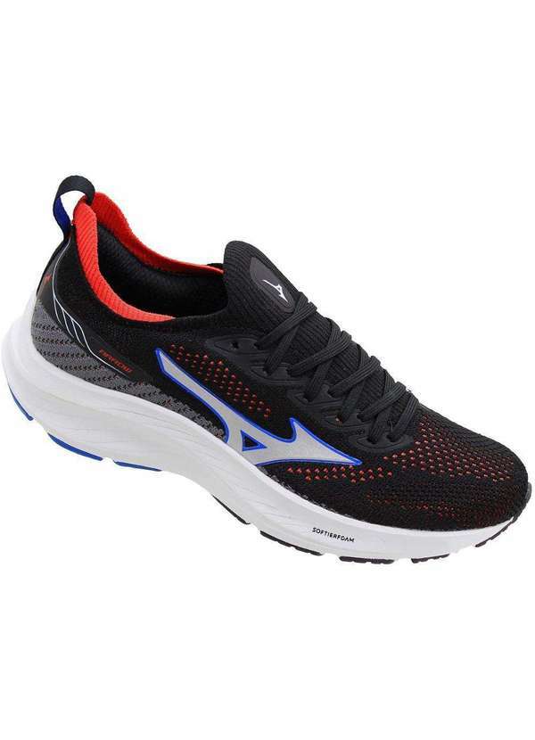 Mizuno - Tênis Corrida Mizuno Arrow Preto/Vermelho 101098098pv Preto