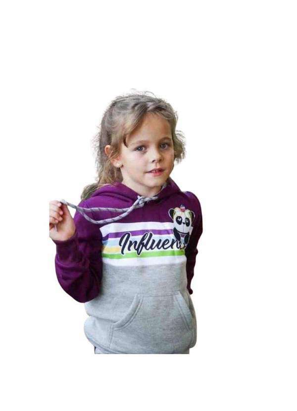 Cia da Malha - Conjunto Inverno Moletom Feminino Roxo
