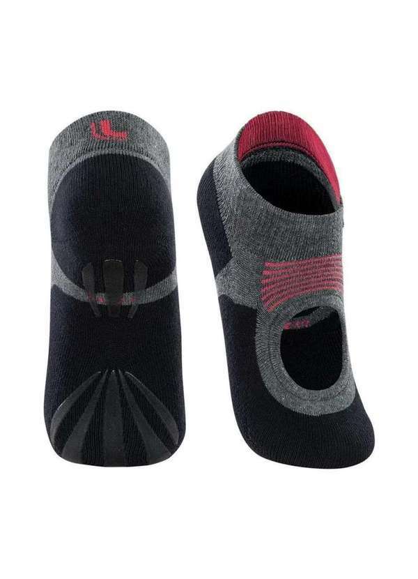 Lupo - Meia Sapatilha Pilates Lupo Antiderrapante Preto