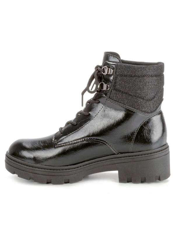 Mississipi - Bota Coturno Mississipi Tratorada Feminina Preto 3