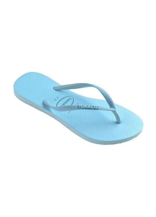 Havaianas - Chinelo Havaianas Slim Glitter Neon Feminino - Azul Claro Azul 2