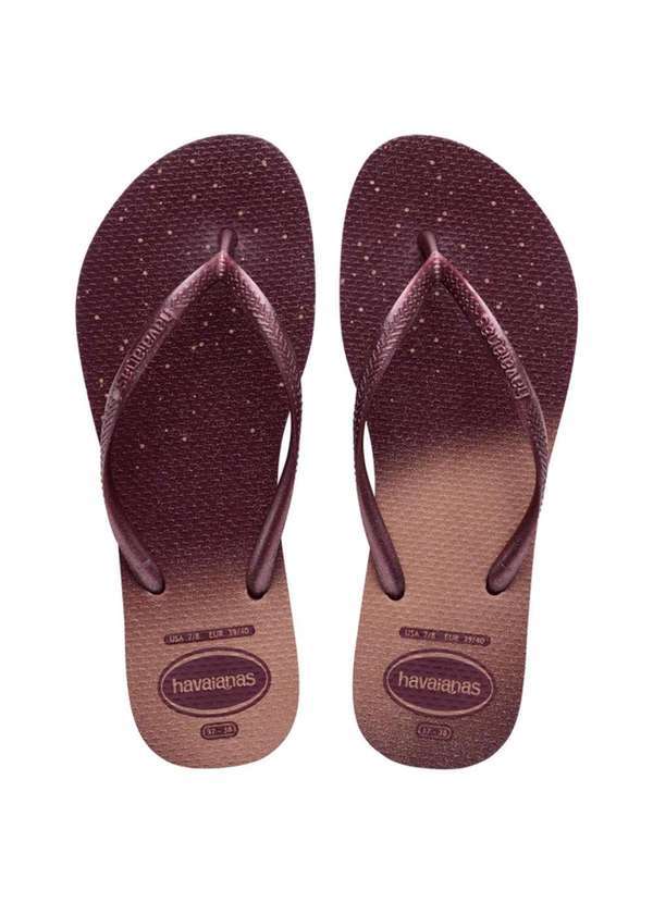 Havaianas - Chinelo Havaianas Slim Gloss Feminino Roxo