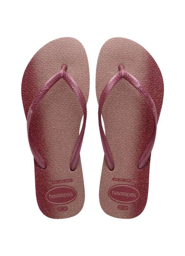 Havaianas - Chinelo Havaianas Slim Gloss Feminino Vermelho