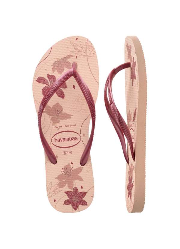 Havaianas - Chinelo Havaianas Slim Organic Feminino Rosa 5