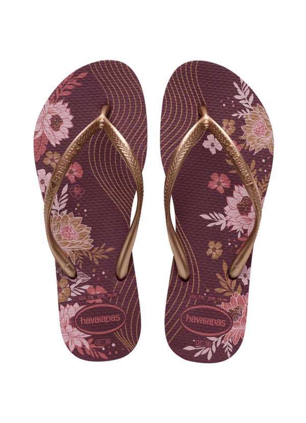 Havaianas - Chinelo Havaianas Slim Organic Feminino - Roxo Roxo