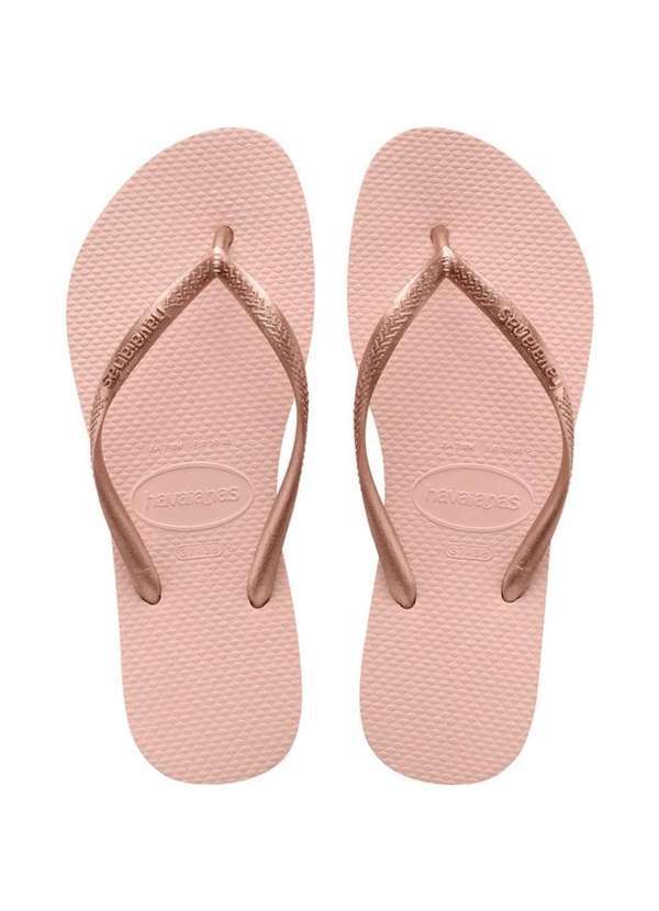Havaianas - Chinelo Havaianas Slim Tradicional Feminino - Rose Rosa