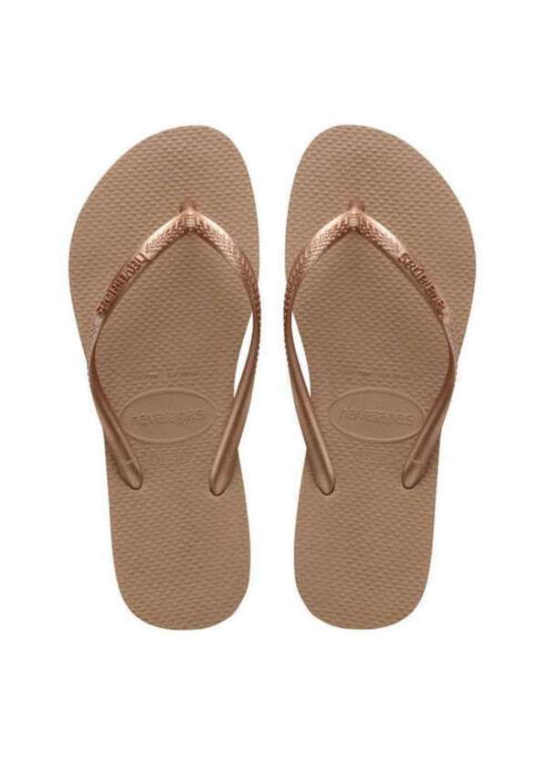 Havaianas - Chinelo Havaianas Slim Tradicional Feminino Bege