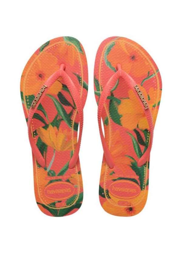 Havaianas - Chinelo Havaianas Slim Tropical Feminino Rosa