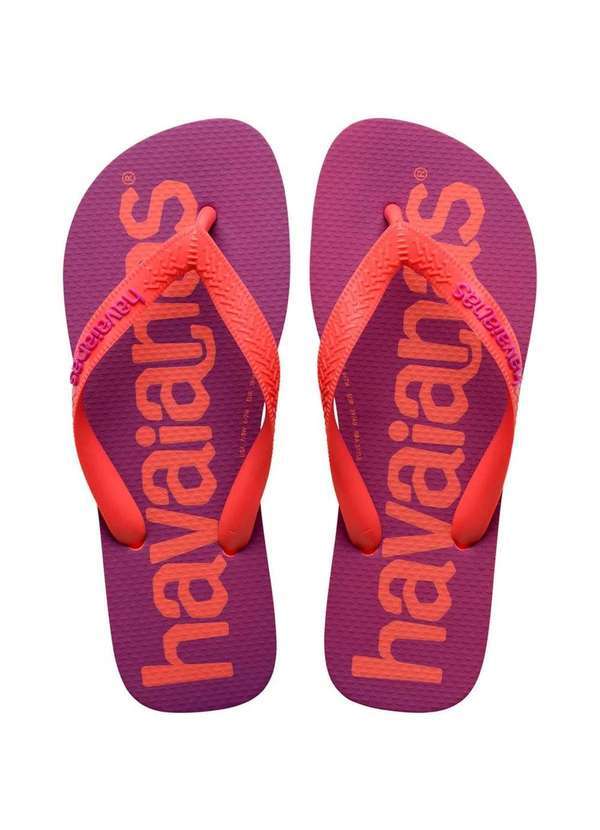 Havaianas - Chinelo Havaianas Top Logomania 2 - Salmao Rosa