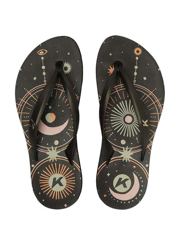 Kenner - Chinelo Kenner Ibiza Astros Feminino Preto 2