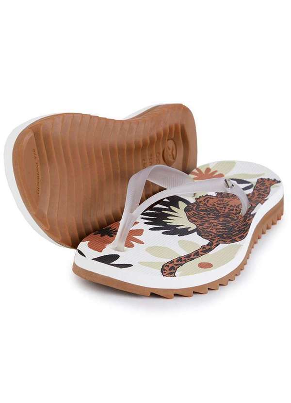 Kenner - Chinelo Kenner Ibiza Jaguar Feminino Branco