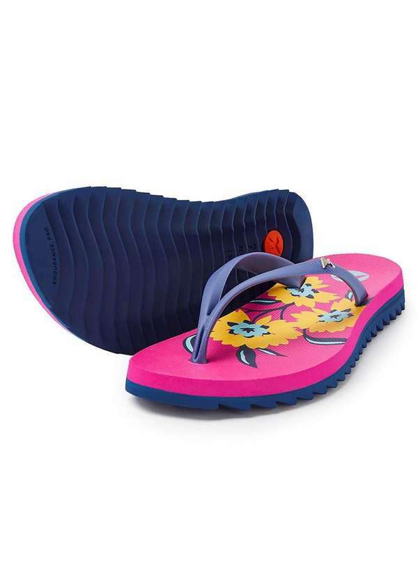 Kenner - Chinelo Kenner Ibiza Pro Bloom Flatform - Roxo e Rosa Roxo