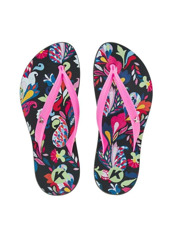Kenner - Chinelo Kenner Ibiza Pro Botanic Feminino Preto 2