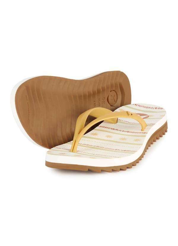 Kenner - Chinelo Kenner Ibiza Pro Solare Feminino - Branco e Bege Branco