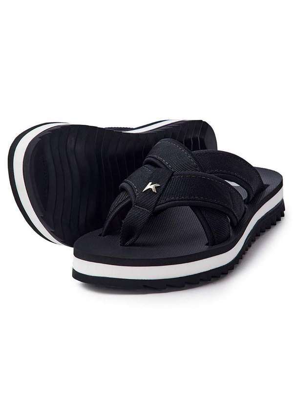 Kenner - Chinelo Kenner Kyra Spider Pro Feminino - Preto Preto