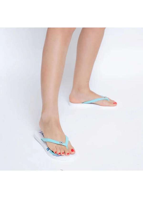 Petite Jolie - Chinelo Petite Jolie Fresh Olho Grego Feminino Azul 4